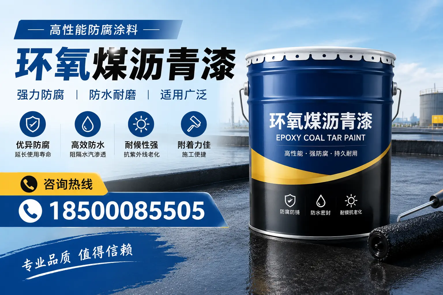 环氧煤沥青漆的主要成分与功能，果洛用户深度了解